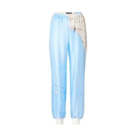 Map Print Lounge Pants - WOMEN - Ready-to-Wear  LOUIS VUITTON at Louis Vuitton